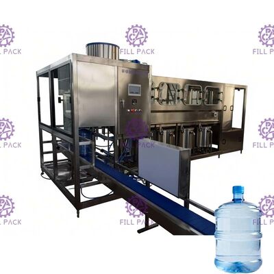 450bph 9.75kw automatico macchina di rifornimento da 5 galloni con controllo del Plc