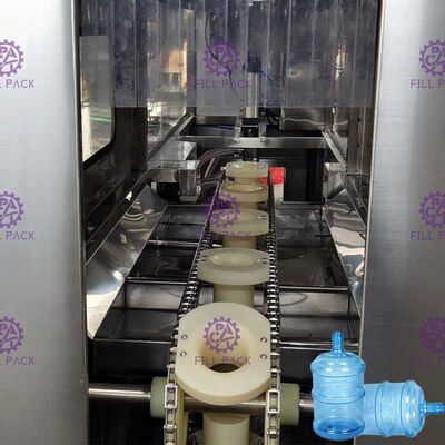 Sus 304 lavaggio alcalino caldo dell'acqua della macchina di rifornimento dell'acqua da 5 galloni