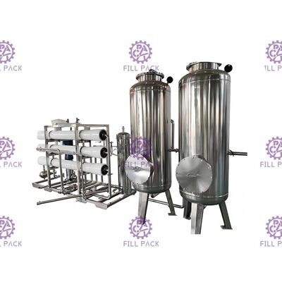 Valvola automatica di operazione Sus304 che beve la macchina di trattamento delle acque del Ro 4000lph