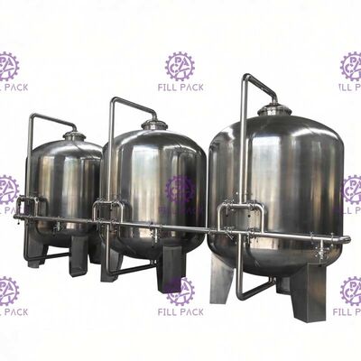 pianta di depurazione delle acque del RO 4TPH con il metro di TDS dell'unità di CIP