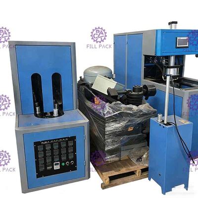 Bottiglia di plastica dell'ANIMALE DOMESTICO automatico dei semi 5 galloni macchina dello stampaggio mediante soffiatura da 20 litri con la maniglia