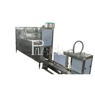 Acqua alcalina calda che risciacqua la linea di riempimento di gallone di 120 BPH