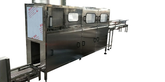 120bph imbottigliatrice dell'acqua 3/5 galloni/20l con il dispositivo di caricamento automatico del secchio